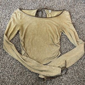 Free People off the shoulder long sleeve